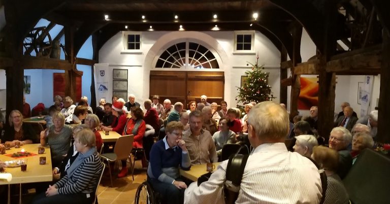 Ein stimmungsvoller Abend im Hollager Heimathaus.