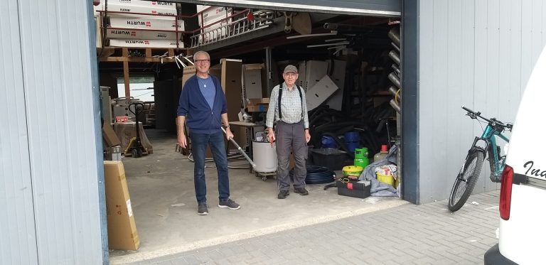 Neue Handläufe für die Treppenanlage am Fürstenauer Weg