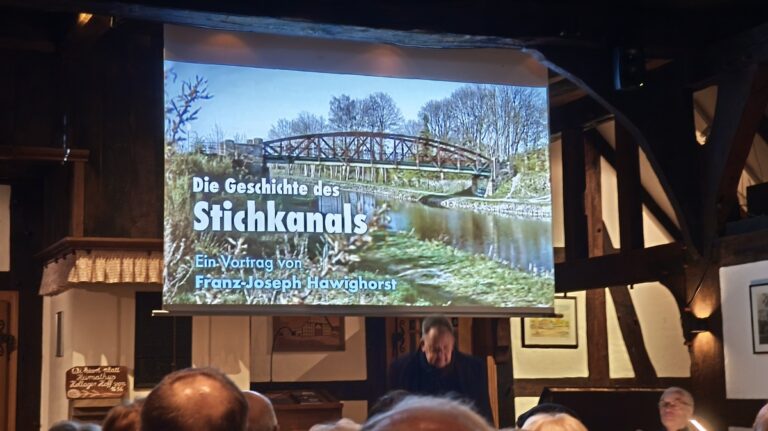 Kanalbau zu Beginn des 20. Jahrhunderts